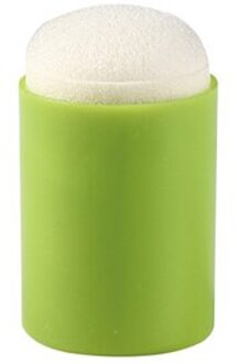 5 Stks/partij Creatieve Vinger Spons Daubers Stempelkussen Postzegels Voor Diy Scrapbooking Schilderen Gereedschap Ambachten groen