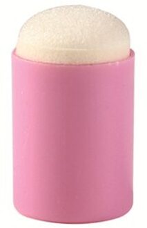 5 Stks/partij Creatieve Vinger Spons Daubers Stempelkussen Postzegels Voor Diy Scrapbooking Schilderen Gereedschap Ambachten Roze