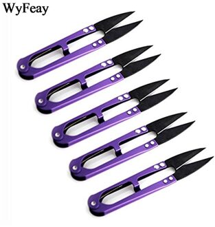 5 Stks/partij Draad Schaar U Naaien Lente Borduren Thrum Garen Schaar Kruissteek Maat U-Cut Hoofd Draad Cutter levert