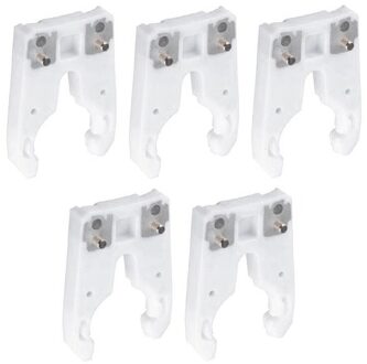 5 Stks/partij ISO30 Gereedschaphouder Klem Ijzer + Abs Flame Proof Rubber Klauw