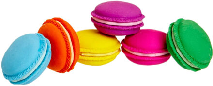 5 stks/partij Kawaii Macaron Rubber Gum Briefpapier Schoolbenodigdheden Voor Kids