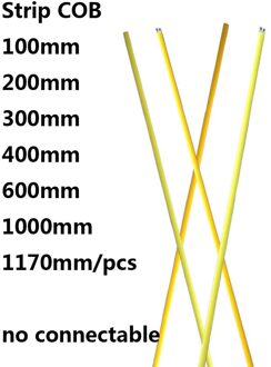 5 Stks/partij Petents Super Dunne Flip Cob Led Strip Buis L600x6mm 400X6Mm 300X6Mm DC12V 12W 8W 6W Hard Bar Licht Lichtbron Diy 40cm cool wit