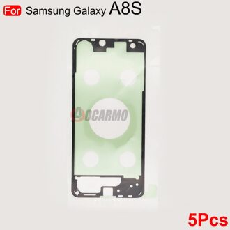 5 Stks/partij Terug Lijm Voor Samsung Galaxy A8s SM-G8870 Back Cover Waterdichte Sticker Lijm