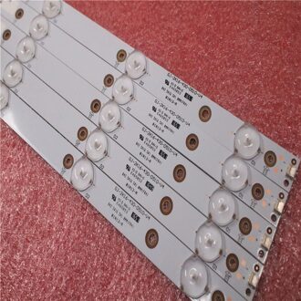 5 Stks/set 10LED 842.5Mm Led Backlight Strip Voor 43PFT4131/05 43PFS5301/12 GJ-2K15-430-D510 GJ-2K16-430-D510-V4 01Q58-A