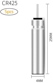 5 Stks/set CR-311/CR-322/CR-425/CR-435 Batterijen Vissen Float Batterij Lithium Pin Cellen Led Elektrische Vlotter Licht stok
