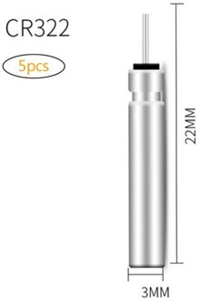 5 Stks/set CR-311/CR-322/CR-425/CR-435 Batterijen Vissen Float Batterij Lithium Pin Cellen Led Elektrische Vlotter Licht stok