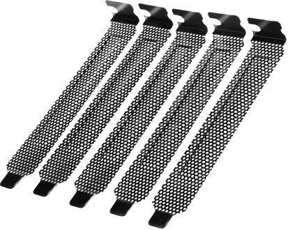 5 Stks/set Dust Filter Eenvoudig Installeren Koelventilator Desktop Hard Warmteafvoer Universele Blanking Plaat Pci Slot Cover Ventilatie