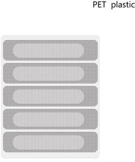 5 Stks/set Hor Netto Reparatie Tape Anti-Insect Fly Bug Deur Raam Patch Adhesive Window Reparatie Home Protector accessoires PET-5stk