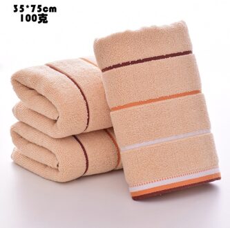 5 Stks/set Katoenen Handdoek Volwassen Absorberende Sneldrogende Doekjes Body Gezicht Haar Handdoeken Badkamer Badstof Washandje 35*75cm TJ1699