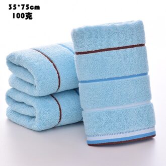 5 Stks/set Katoenen Handdoek Volwassen Absorberende Sneldrogende Doekjes Body Gezicht Haar Handdoeken Badkamer Badstof Washandje 35*75cm TJ1699