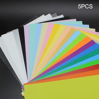 5 Stks/set Kleur Krimpkous Vel Plastic Magic Papier Blad Voor Educatief Diy Ambachten D1 willekeurig kleur