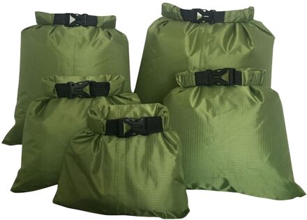 5 Stks/set Outdoor Zwemmen Waterdichte Tas Camping Rafting Opslag Droge Zakken 02