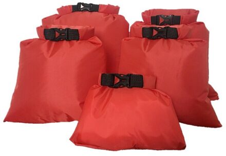 5 stks/set Outdoor Zwemmen Waterdichte Tas Camping Rafting Opslag Dry Bag Met Verstelbare Riem Haak