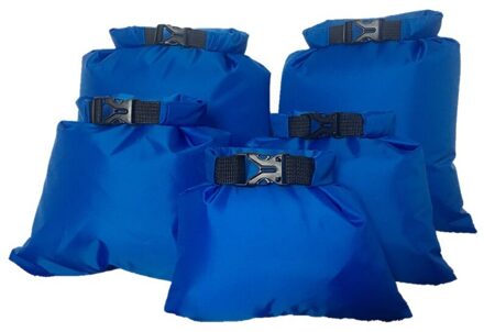5 Stks/set Outdoor Zwemmen Waterdichte Tas Camping Rafting Opslag Dry Bag Met Verstelbare Riem Haak