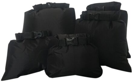 5 stks/set Outdoor Zwemmen Waterdichte Tas Camping Rafting Opslag Dry Bag Met Verstelbare Riem Haak