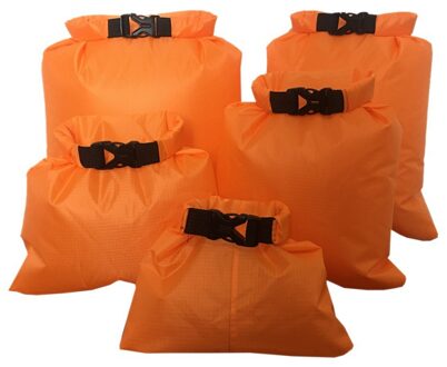 5 stks/set Outdoor Zwemmen Waterdichte Tas Camping Rafting Opslag Dry Bag Met Verstelbare Riem Haak