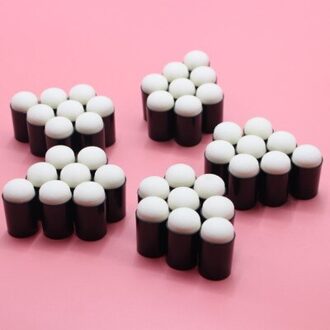 5 Stks/set Schilderen Craft Set Verf Tekening Spons Schuim Vinger Krijt Inkt Toepassen Krijt Inkten Kleuring Spons Art Gereedschap 5stk zwart