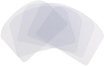 5 Stks/set Transparante Plastic Zachte Spatel Cake Schraper Fondant Pastry Decoratie Tool Mousse Cake Schraper