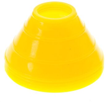 5 stks/set Voetbal Training Teken Schotel Druk Slip Kegels Marker Discs Marker Emmer Sport Accessoires geel