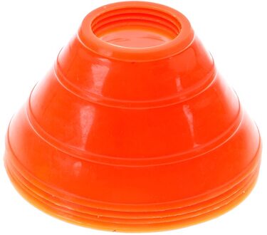 5 stks/set Voetbal Training Teken Schotel Druk Slip Kegels Marker Discs Marker Emmer Sport Accessoires oranje