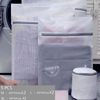 5 Stks/set Waszakken Wasmachine Speciale Waszak Home Wasgoed Opbergtas Reizen Ondergoed Sorteren Zakken
