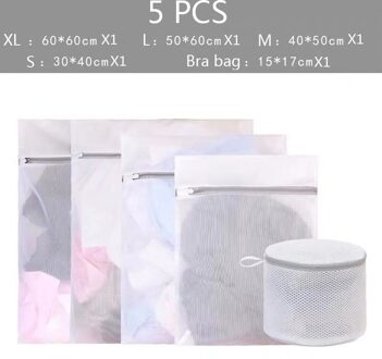 5 Stks/set Waszakken Wasmachine Speciale Waszak Home Wasgoed Opbergtas Reizen Ondergoed Sorteren Zakken