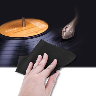 5 Stks/zak Anti-Statische Doek Microfiber Handdoek Record Schoonmaken Tool Pluizende Cleaner Lp Vinyl Draaitafel Pad Speler R9UA