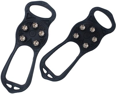 5 Studs Anti-Slip Schoen Spikes Stijgijzers Anti-Ijs Op Schoenen Klimmen Slip Schoenen Cover Spikes Schoenplaten Over schoenen Stijgijzers #30