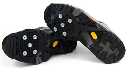 5 Studs Crampon 1 Pair Anti-skid Shoe Spikes Anti Slip Crampon Ice Drifts Spikes On Shoes Non-slip Cleats Snow And Ice Crampons