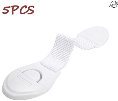 5 Stuks Baby Veiligheid Locksor Kids Kinderen Veiligheid Plastic Bescherming Kast Deur Lade Anti-Open Bescherming 02 5stk