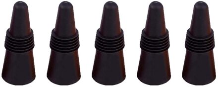 5 Stuks Fles Stop Dop Wijn Stopper Home Bar Behoud Tool Silicone Siliconen Veilig En Healthy45 # blauw