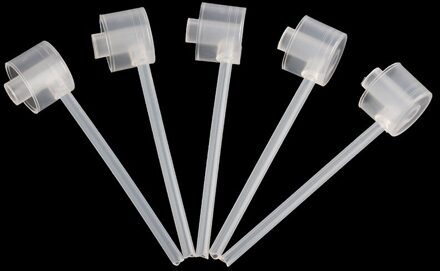 5 Stuks Kleine Plastic Voor Parfum Diffuser Fles Mini Vloeibare Olie Trechters Labs Parfum Diffuser 5stk