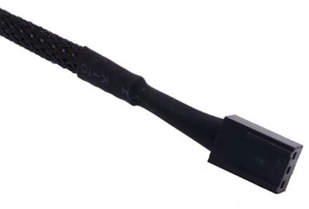 5 Stuks Netsnoer Connector 3 Pin Fan Verlengkabel Gevlochten Professionele 27Cm Accessaries Case Uitbreiding Draad Mouwen Computer