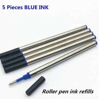 5 stuks per lot Roller pen inkt vullingen Laadt d'encre giet stylo Rollerball blauw ink