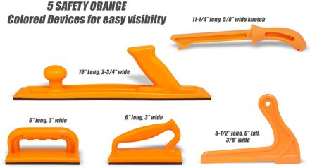 5 Stuks Set Fulton Veiligheid Houtbewerking Push Blok En Push Stick Pakket/Ideaal Voor Houtbewerkers