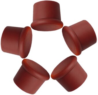 5 Stuks Van Rode Wijn Kurken, herbruikbare Functionele Draagbare Verzegelde Wijnfles Caps Gebruikt Voor Fles Rod Tool Keuken Accessoires #45 rood