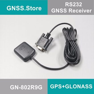 5 V rs232 DB9 RS-232 GPS glonass ontvanger Antenne Gnss Chip Module , NMEA0183.