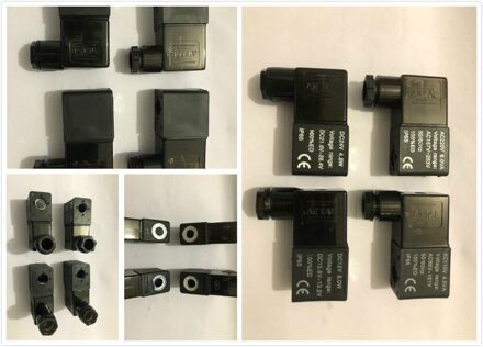 5 Way 2 Positie Airtac Elektrische Magneetventiel 4V210-08 DC 24 V DC12V AC110V AC220V 1/4 "Port Size AC380V
