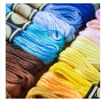 50/100/150/200/250/300/447Pcs Verschillende Kleuren Geen Herhaalde Kleuren Borduren floss Kruissteek Floss Garen Draad 250 stukken different