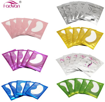 50/100 Eyelash Patches for Building Eyelash Pads Eye Gel Patches Under Eyelash Pad for Eyelash Extension Lint Free Paper-Patch