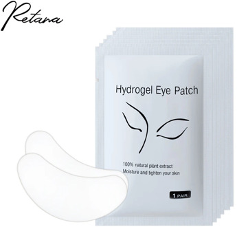 50/100 Pairs of Eyelash Pads Eye Pad Grafting Eyelashes Lower Eye Mask Extension Paper Patches Fleece-Free False Eyelash Sticker