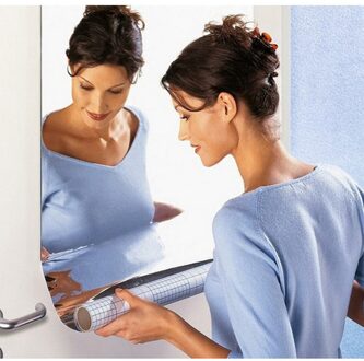 50*100 Spiegel Muursticker Rechthoek Zelfklevende Kamer Decor Stok Op Art Pvc Waterdichte Spiegel Thuis Badkamer Muur sticker 60x100