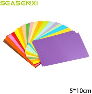 50/100 Stks/partij Kleurrijke Craft Diy Papier Rechthoek Handgemaakte Kunst Decoratieve Gereedschap Papers Boeken Ad Card Box Party Wedding decors B1 100stk