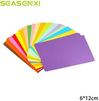 50/100 Stks/partij Kleurrijke Craft Diy Papier Rechthoek Handgemaakte Kunst Decoratieve Gereedschap Papers Boeken Ad Card Box Party Wedding decors B2 100stk