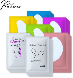 50/100Eyelash Extension Patch Grafted Eyelash Extension Paper Patch Under The Eye Pad Without Downy Hydrating Eye Paper Patch
