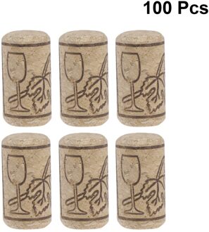 50/100Pcs Wijn Kurk Afdichting Wijn Kurk Wijnfles Stop Bar Tool Fles Sluiting Houten Afsluitdeksel 100stk