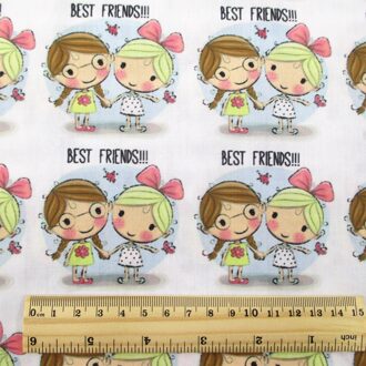 50*145Cm Meisje Serie 100% Katoen Patchwork Naaien Quilten Stoffen Handwerken Voor Tissue Diy Doek Naaien Jurk, 1Yc17433 1058270