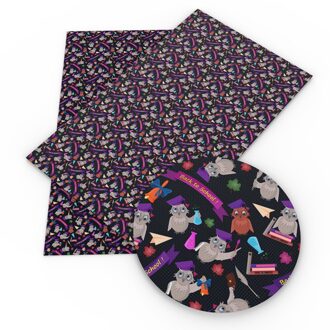 50*145Cm Terug Naar School Polyester Katoen Voor Patchwork Tissue Naaien Quilten Handwerken Materiaal Diy Handgemaakte, 1Yc18217 1112185