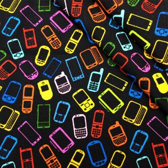 50*145Cm Terug Naar School Polyester Katoen Voor Patchwork Tissue Naaien Quilten Handwerken Materiaal Diy Handgemaakte, 1Yc18217 1116085