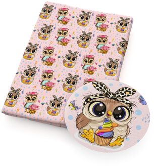 50*145Cm Uil Serie Polyester Katoen Voor Tissue Kids Quiliting Patchwork Trouwjurk Handwerken Materiaal, 1Yc16332 1130114